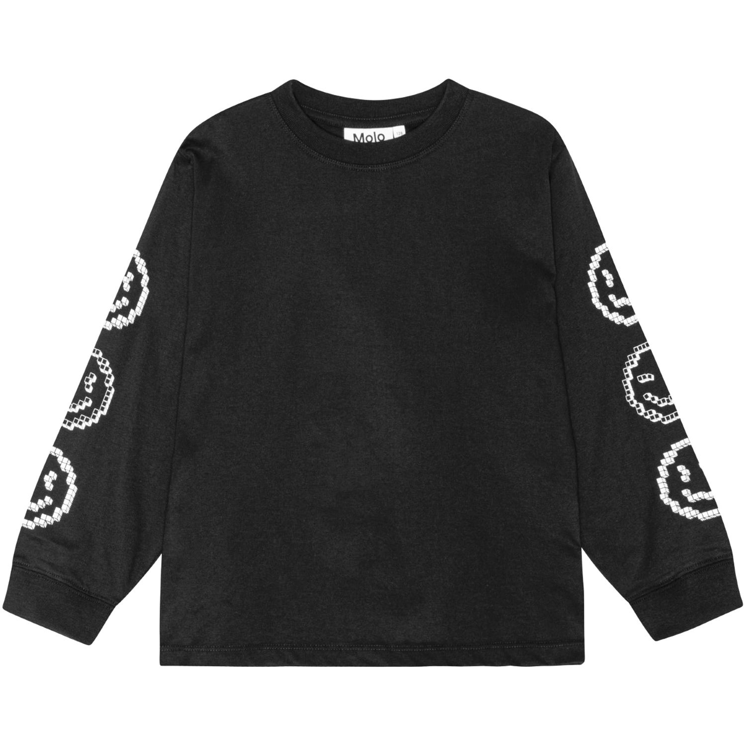Rube LS Tee Smiling Pixels
