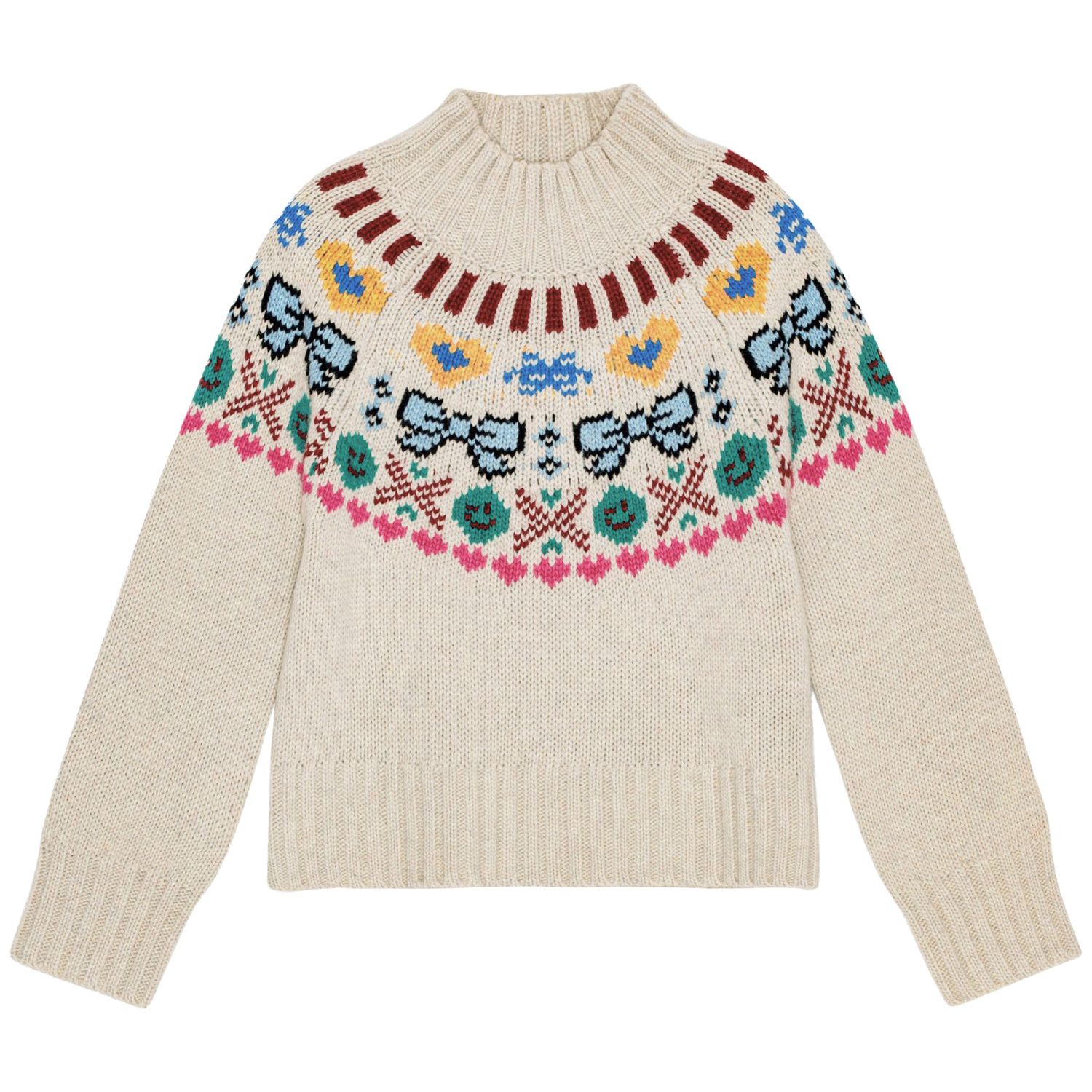 Gimlassi Sweater Pixel Bows