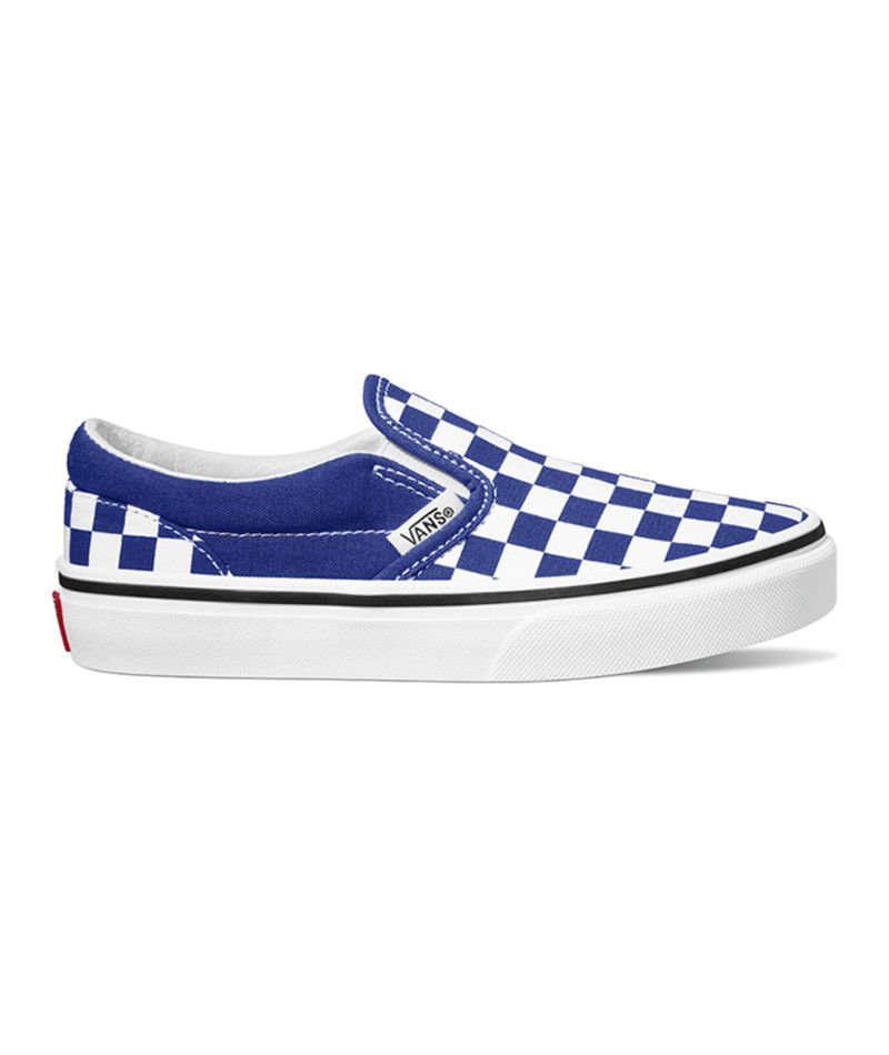 Classic Slip-On Color Theory Checkerboard Surf the Web