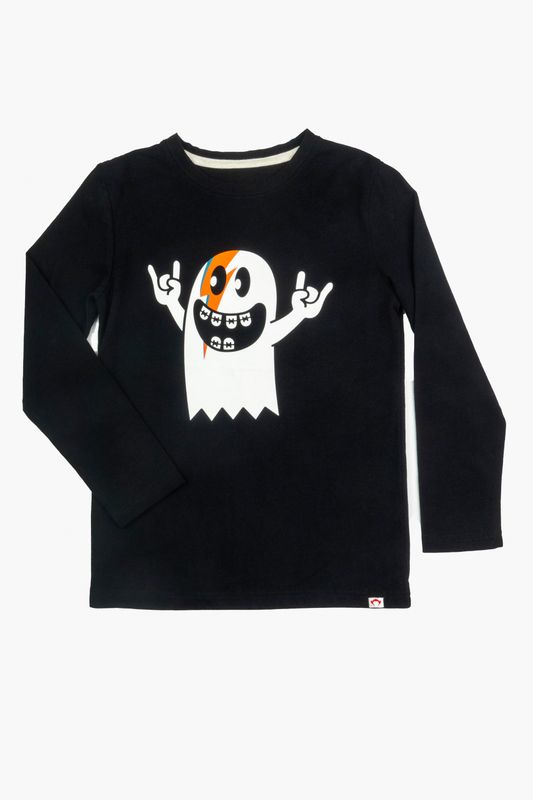 Graphic Long Sleeve Tee Rock &amp; Ghoul