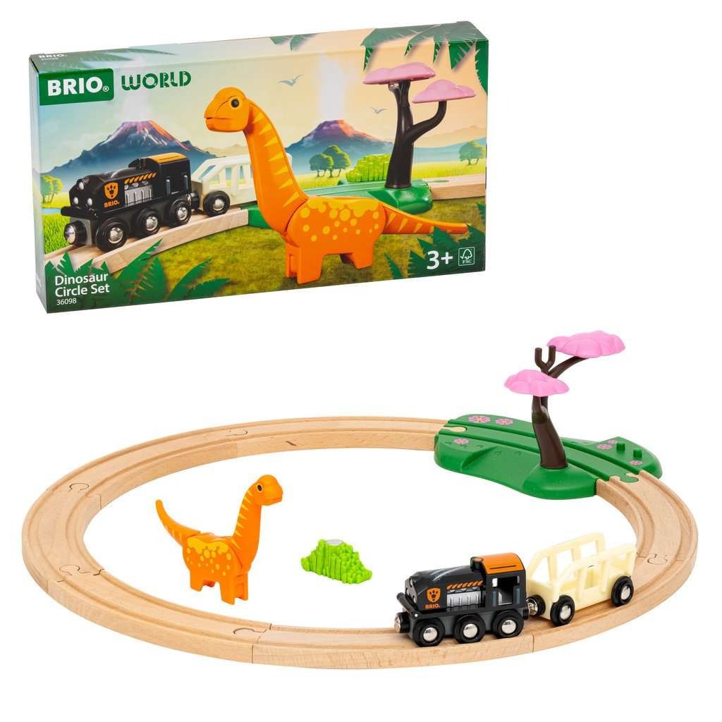 Dinosaur Circle Train Set