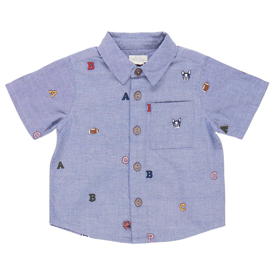 Jack Shirt  Varsity Embroidery