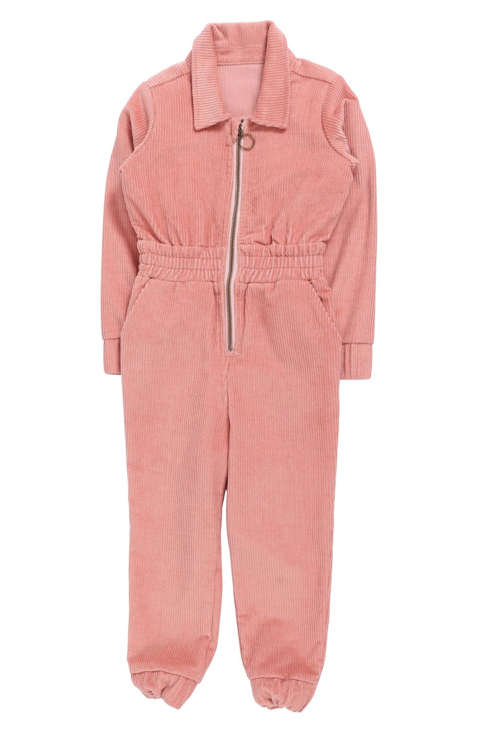  Corduroy Zip Jumpsuit
