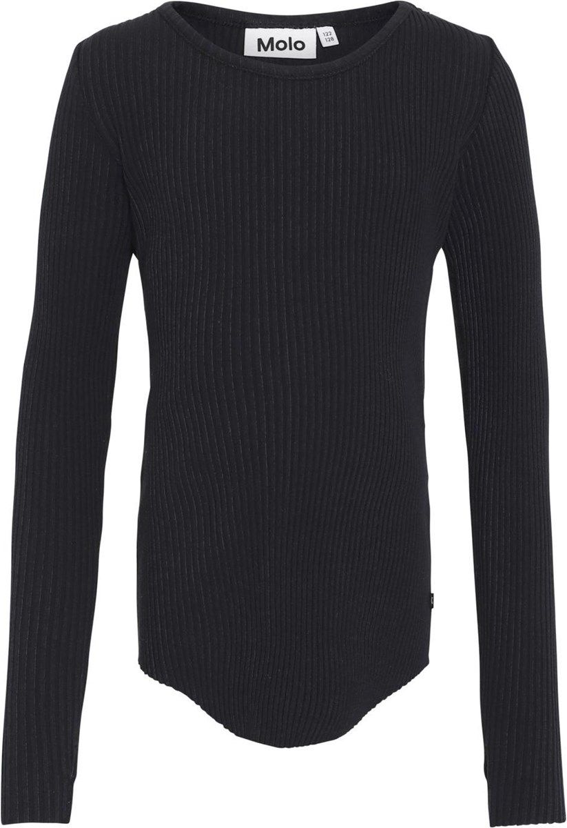 Rochelle LS Top Black