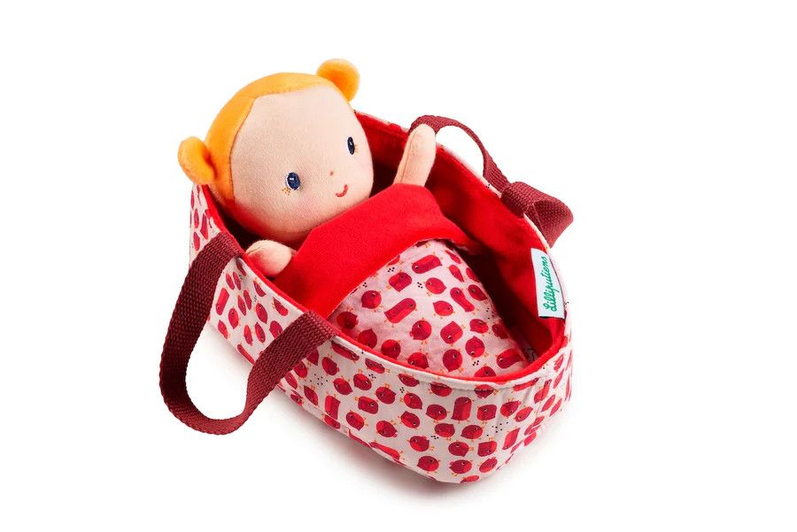 Agathe Baby Doll &amp; Carrier