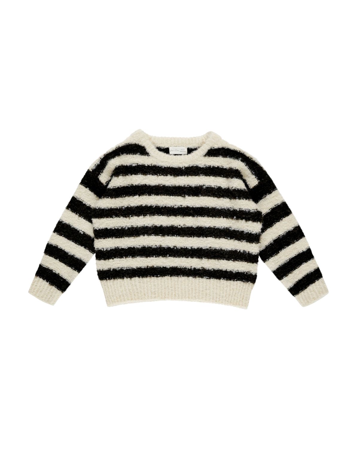 Aspen Sweater Fuzzy Stripe