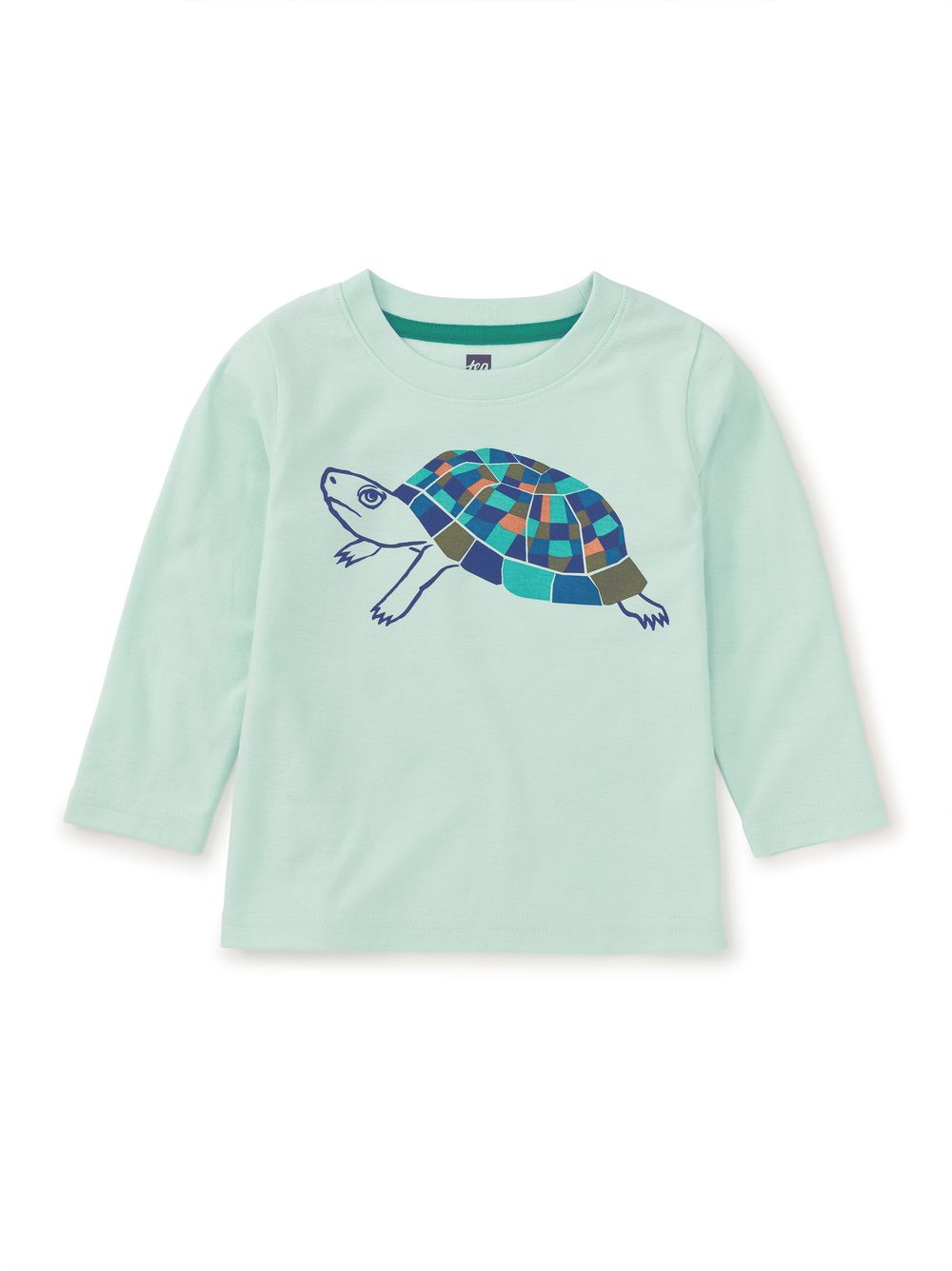 Mosaic Turtle Graphic Tee Garden Party