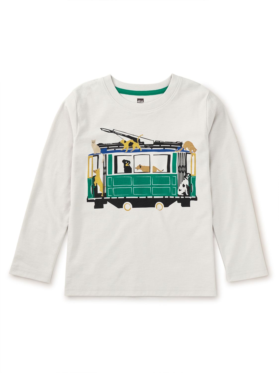 Animal Trolley Graphic Tee Vapor