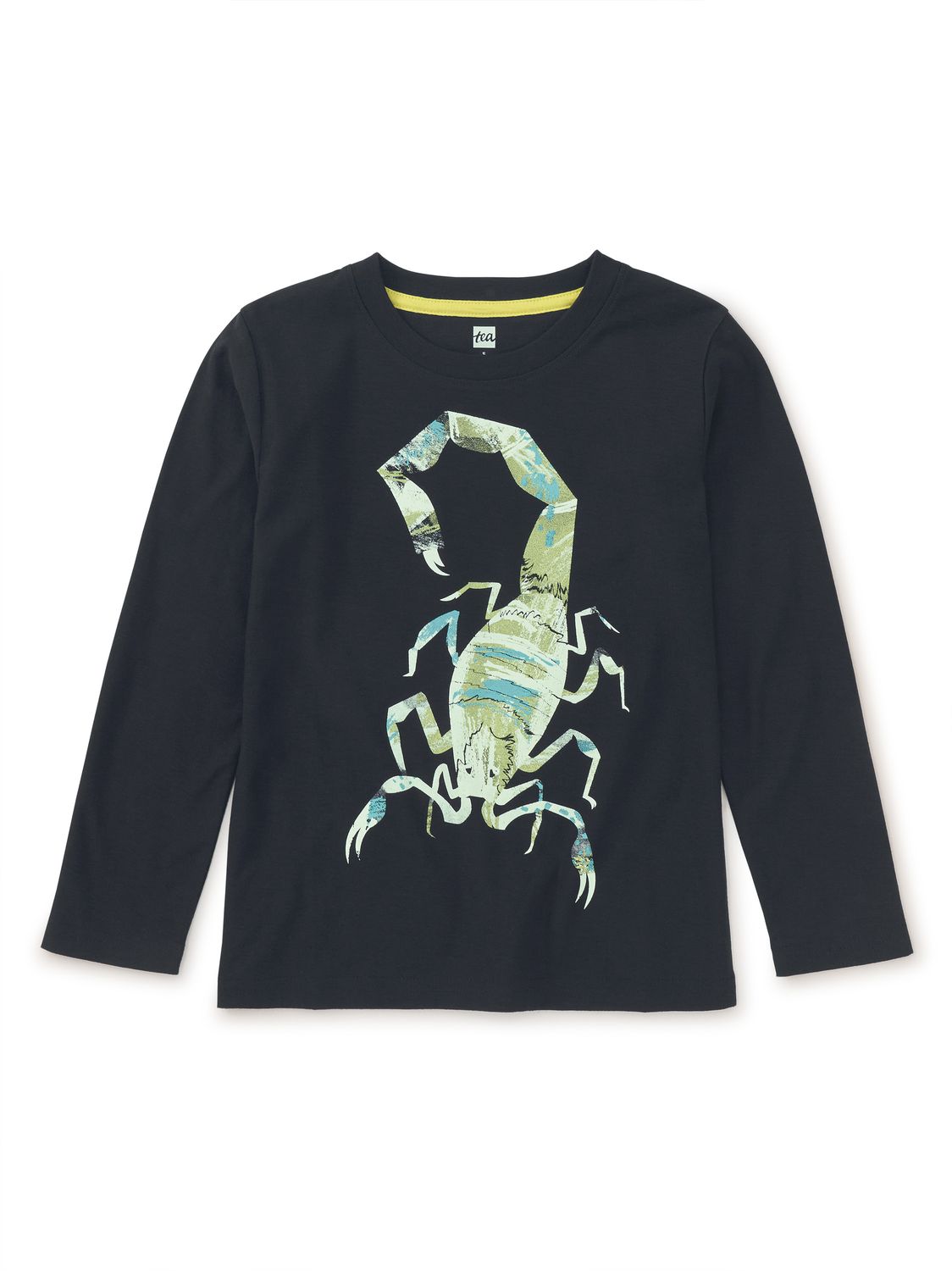 Scorpion Glow Graphic Tee Jet Black