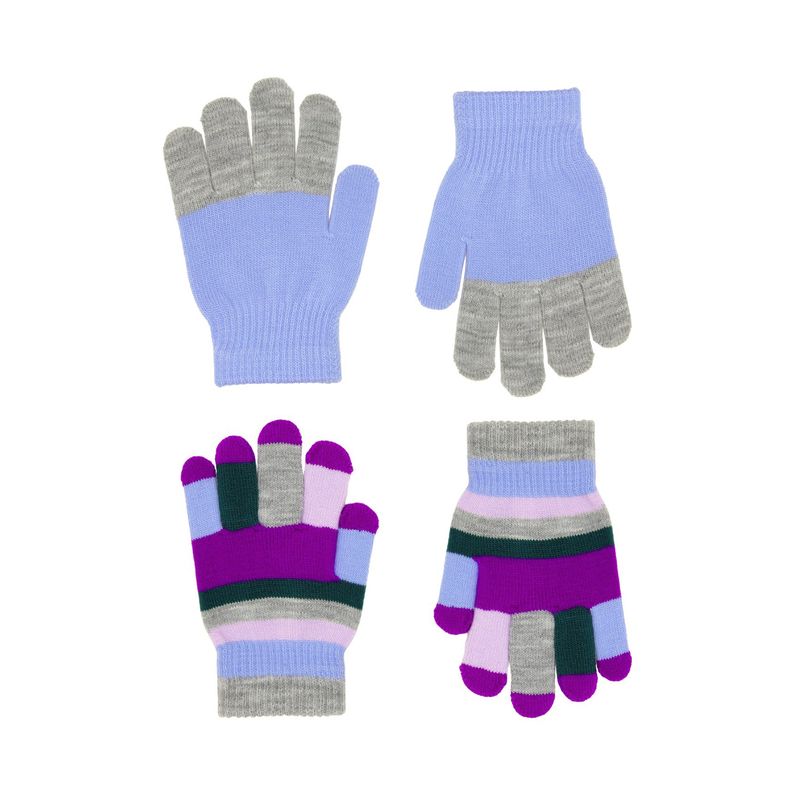 Kei Gloves 2 Pack Blue Mist 4/10Y