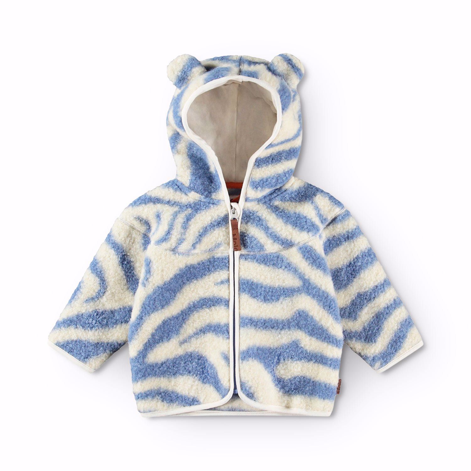 Ummi Fleece Jacket Zebra Blue