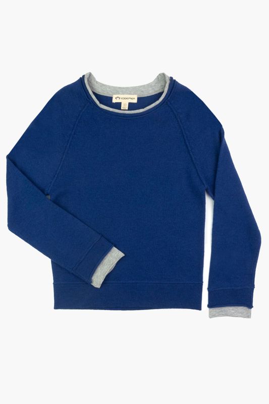 Jackson Roll Neck Sweater Royal Blue