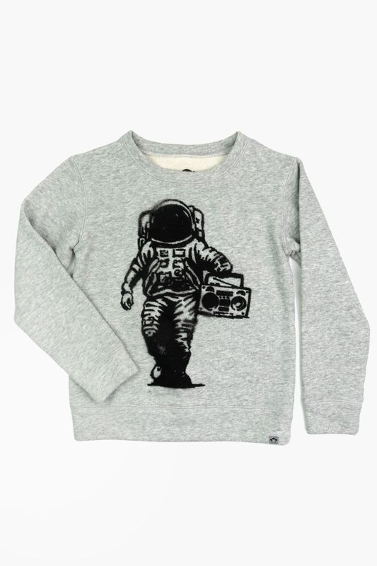 Revel Crewneck Space Jams Heather Mist