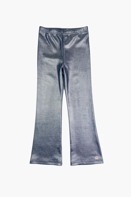 Flared Leggings Navy Shine