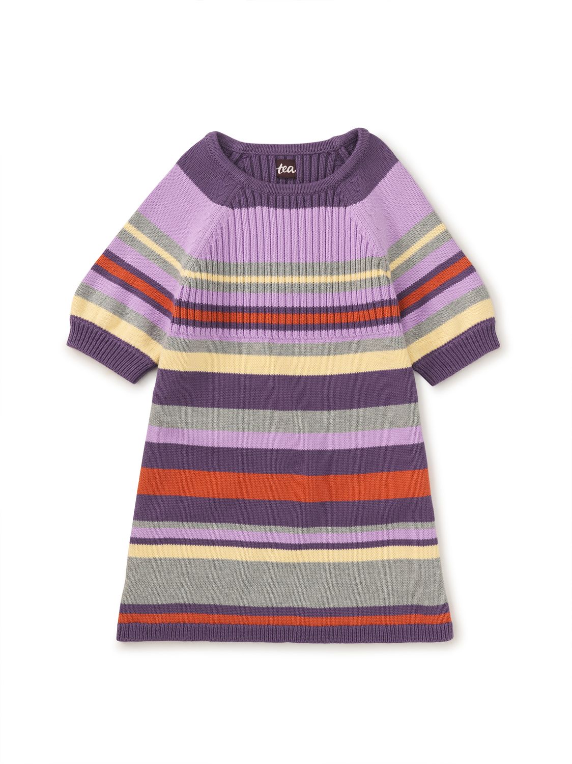 Cozy Sweater Dress Bold Stripe