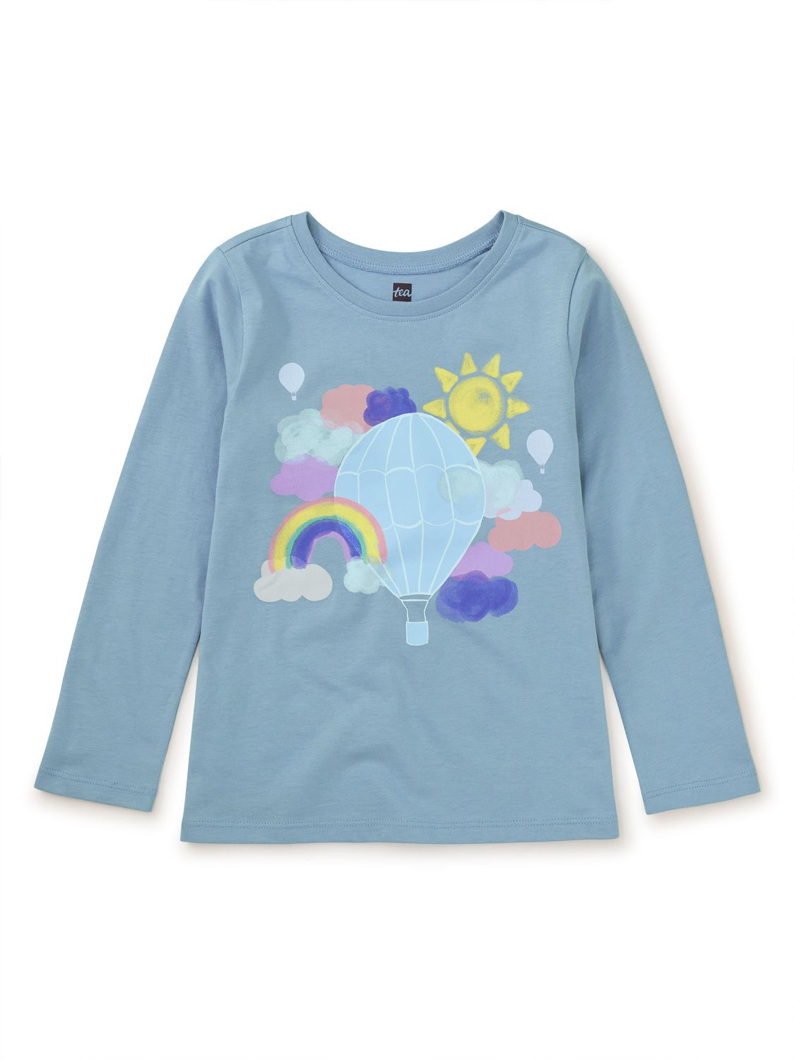 Hot Air Balloon Graphic Tee Cloud
