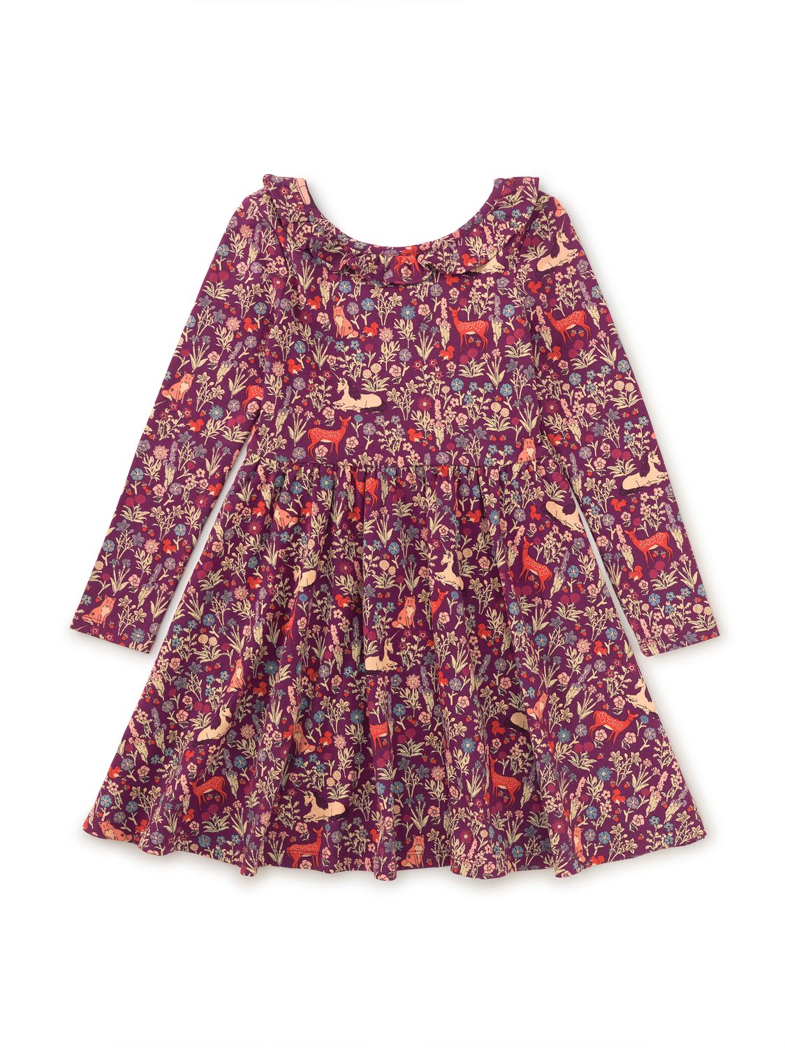 Ruffle Collar Ballet Dress Scottish Woodland Wonders