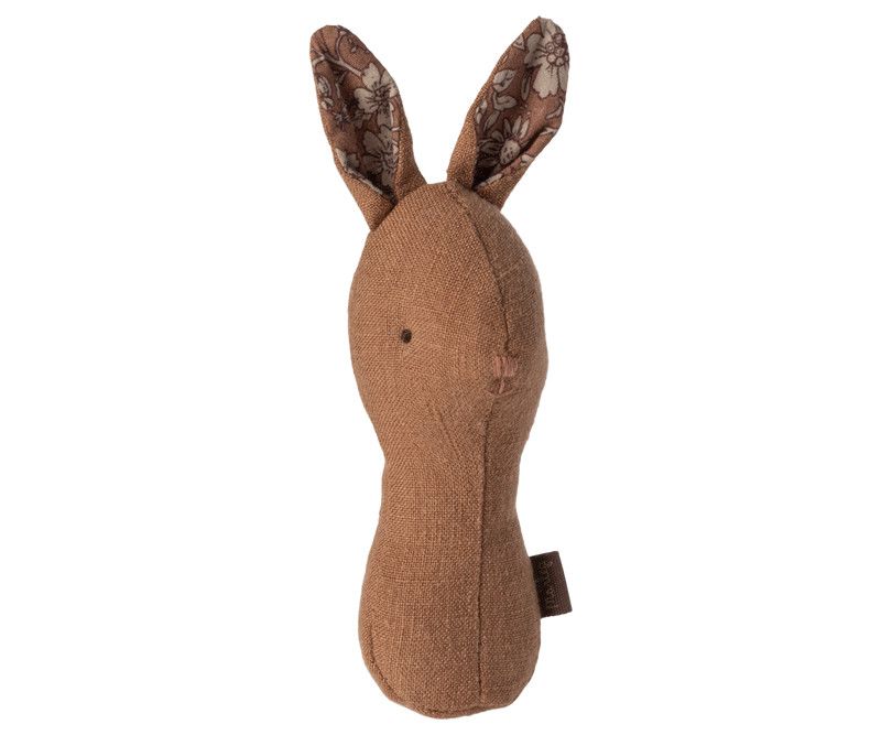 Lullaby Friends, Bunny Rattle  Chocolate