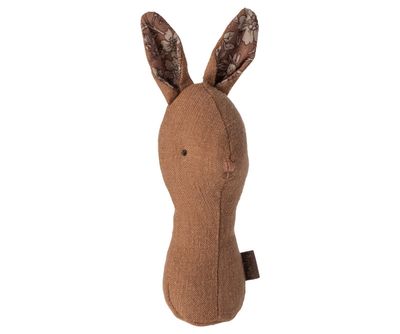 Lullaby Friends, Bunny Rattle  Chocolate