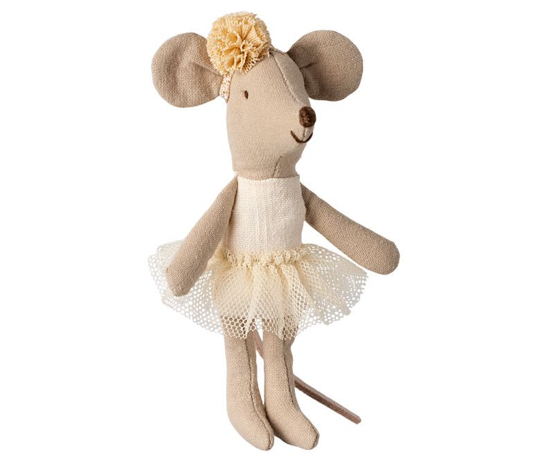 Ballerina Mouse, Little Sister - Off-White