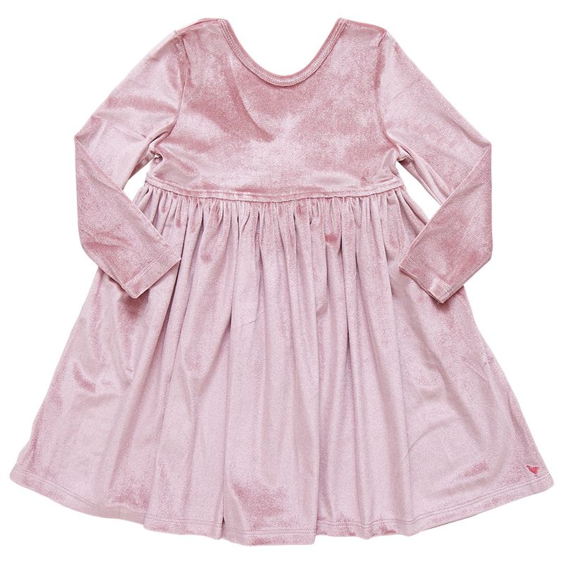 Velour Steph Dress Mauve