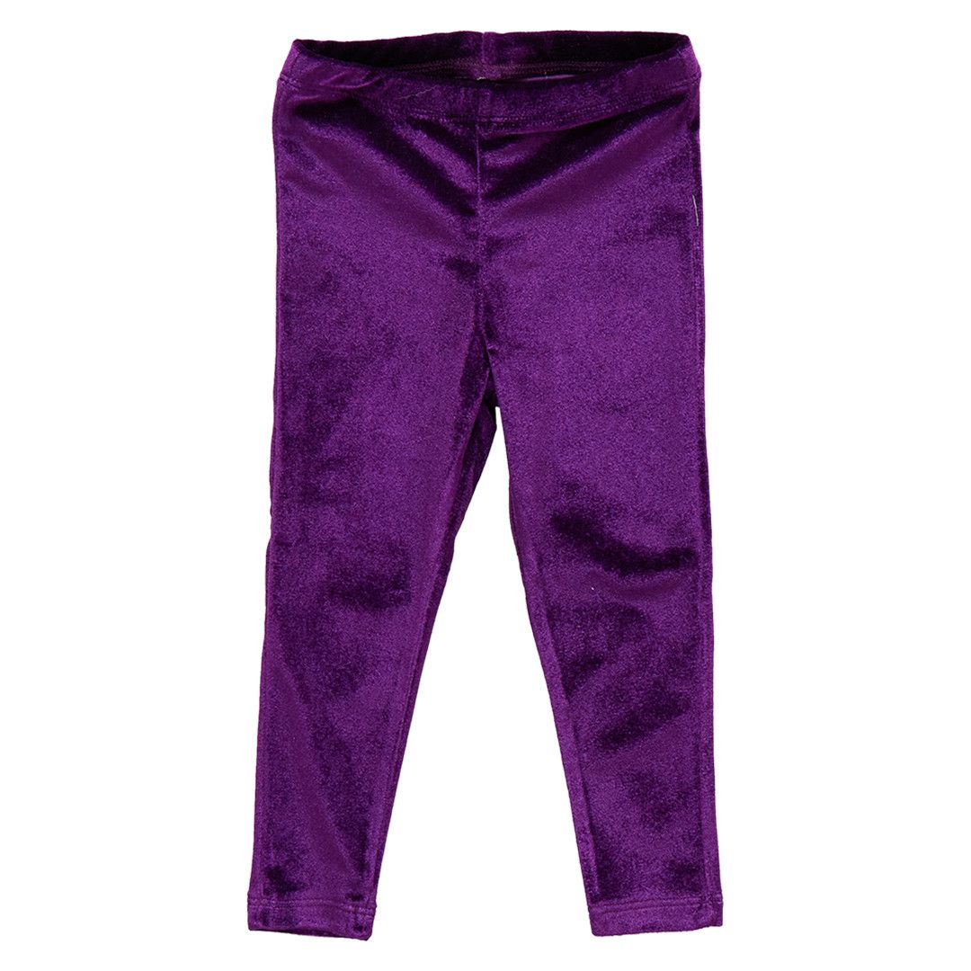 Velour Leggings Plum