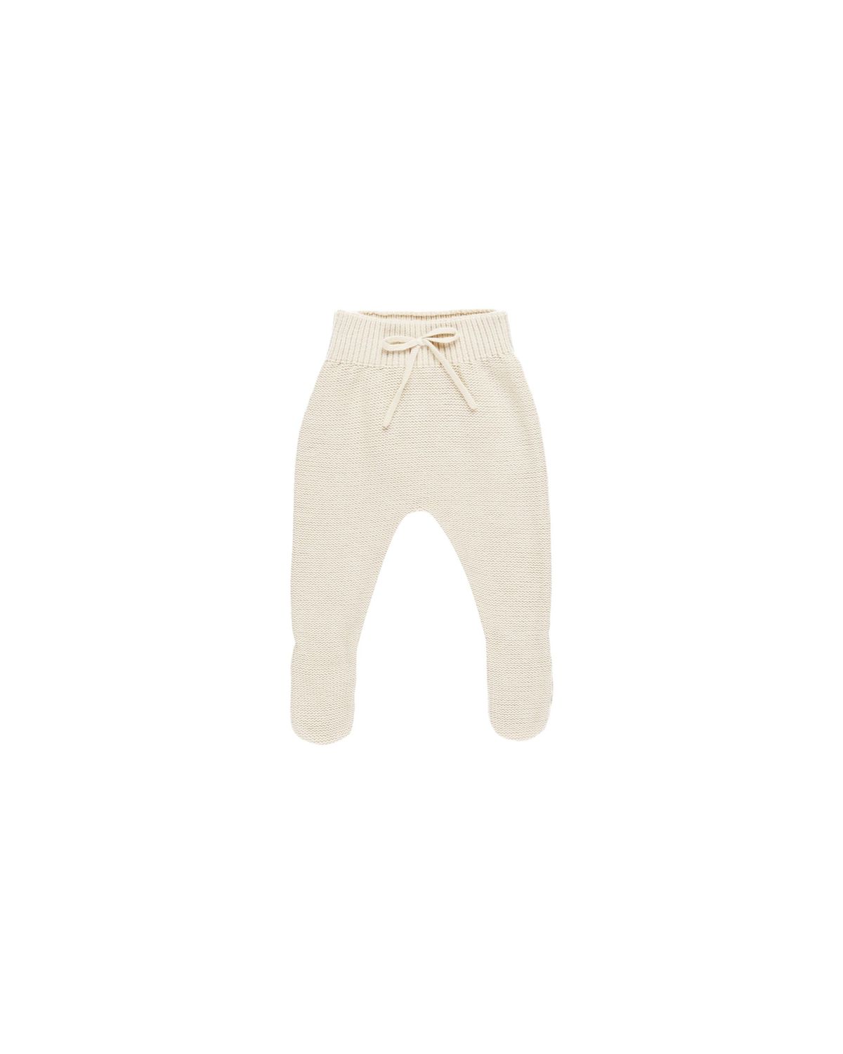 Footed Knit Pant Natural