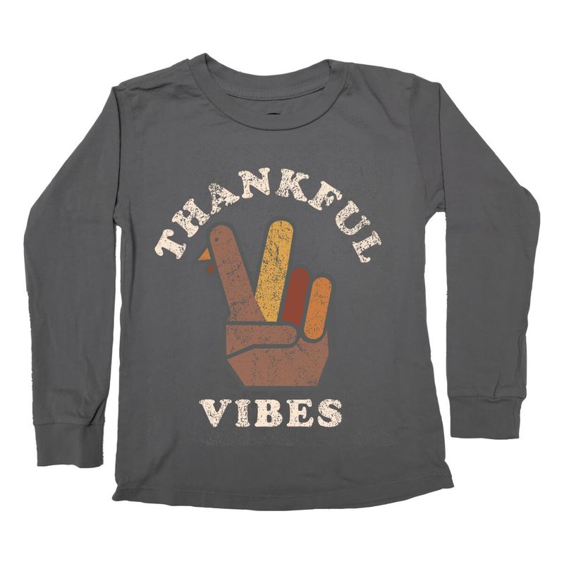 Thankful Vibes LS Tee