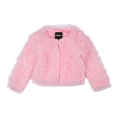 Pink Tulle Ruffle Jacket