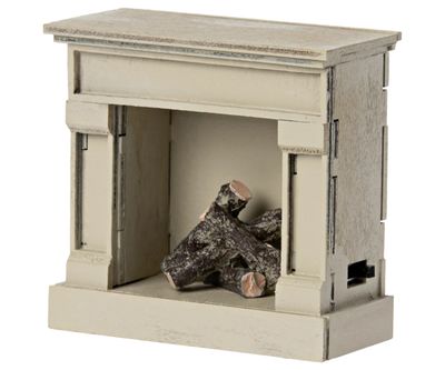 Fireplace, Mouse - Off-White