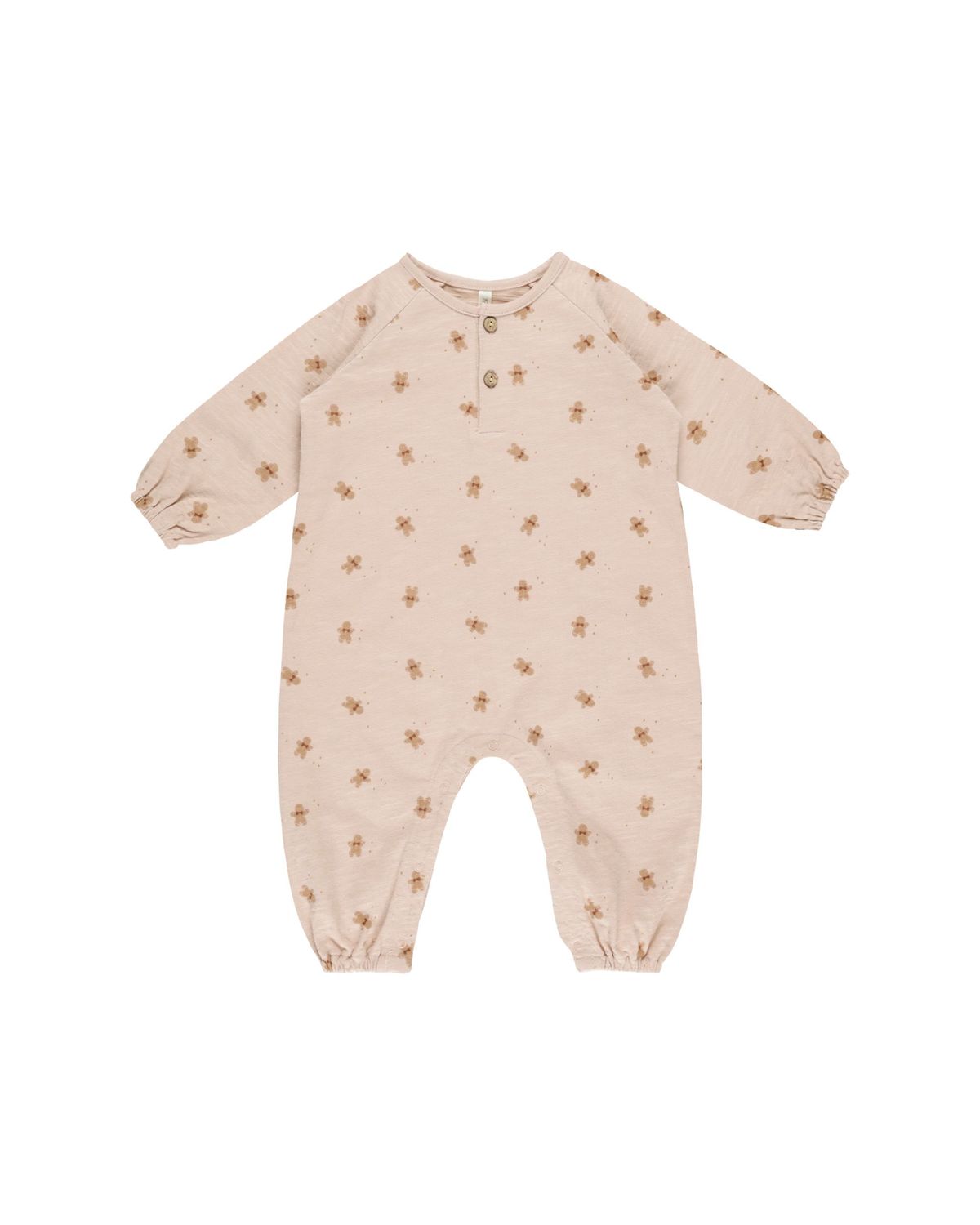 Henley Jumpsuit Gingerbread