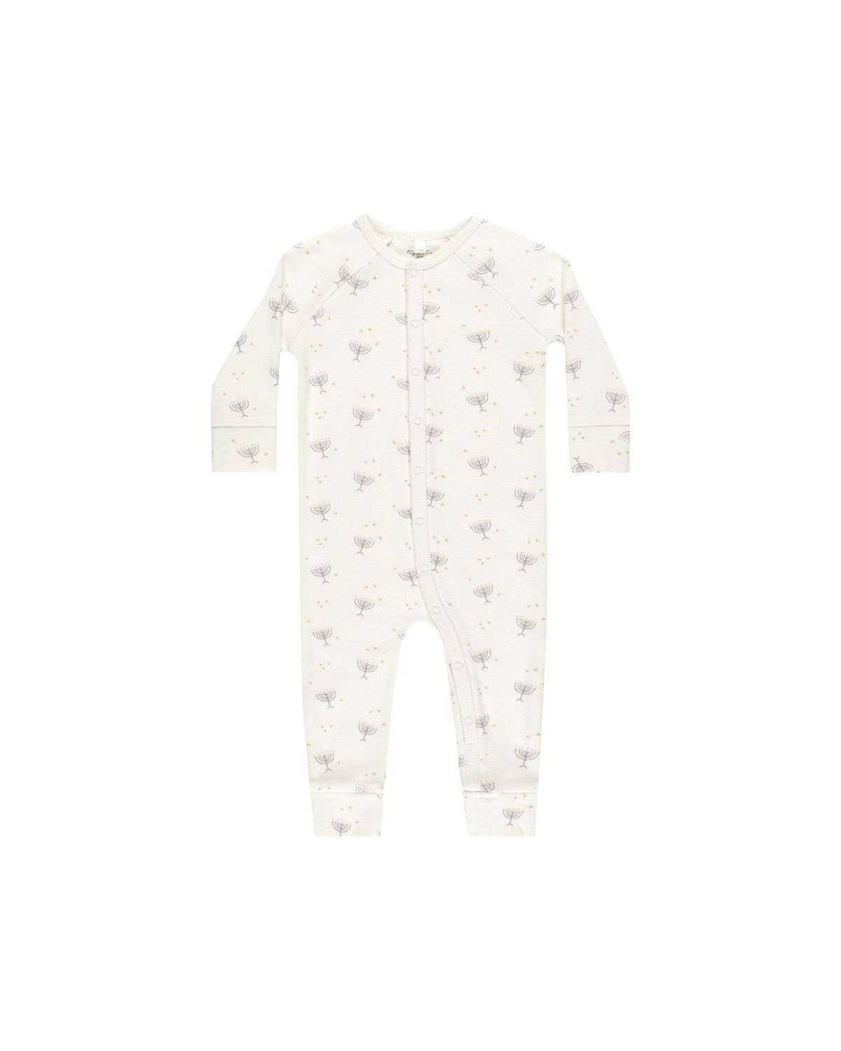 Organic Long John Pajamas Hanukkah