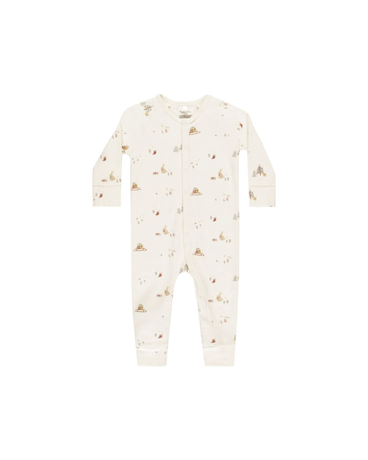 Organic Long John Pajamas Presents