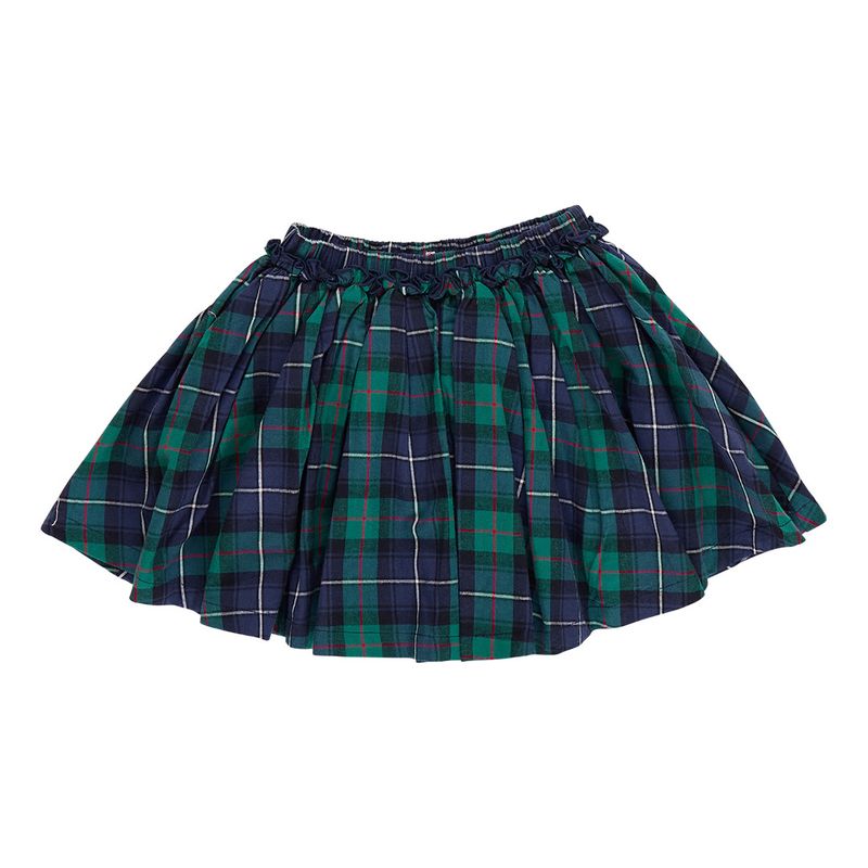 Gianna Skirt Green Tartan