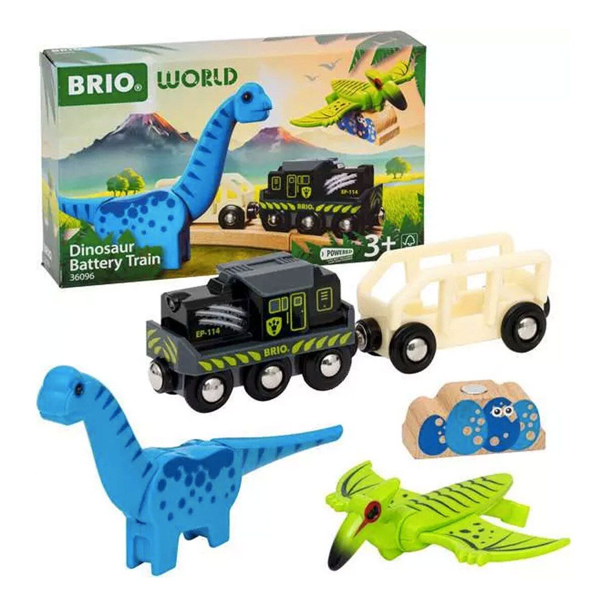 Dinosaur Battery Train