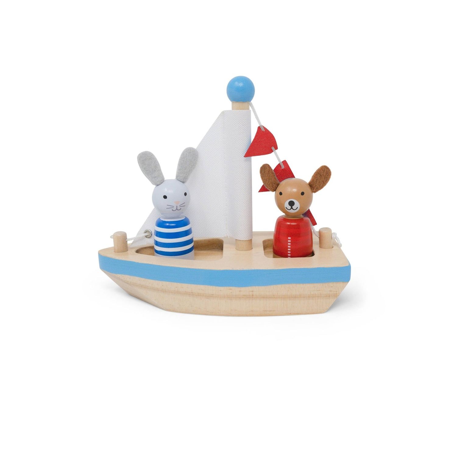 Boats &amp; Buddies Bath Toys Dog &amp; Bunny