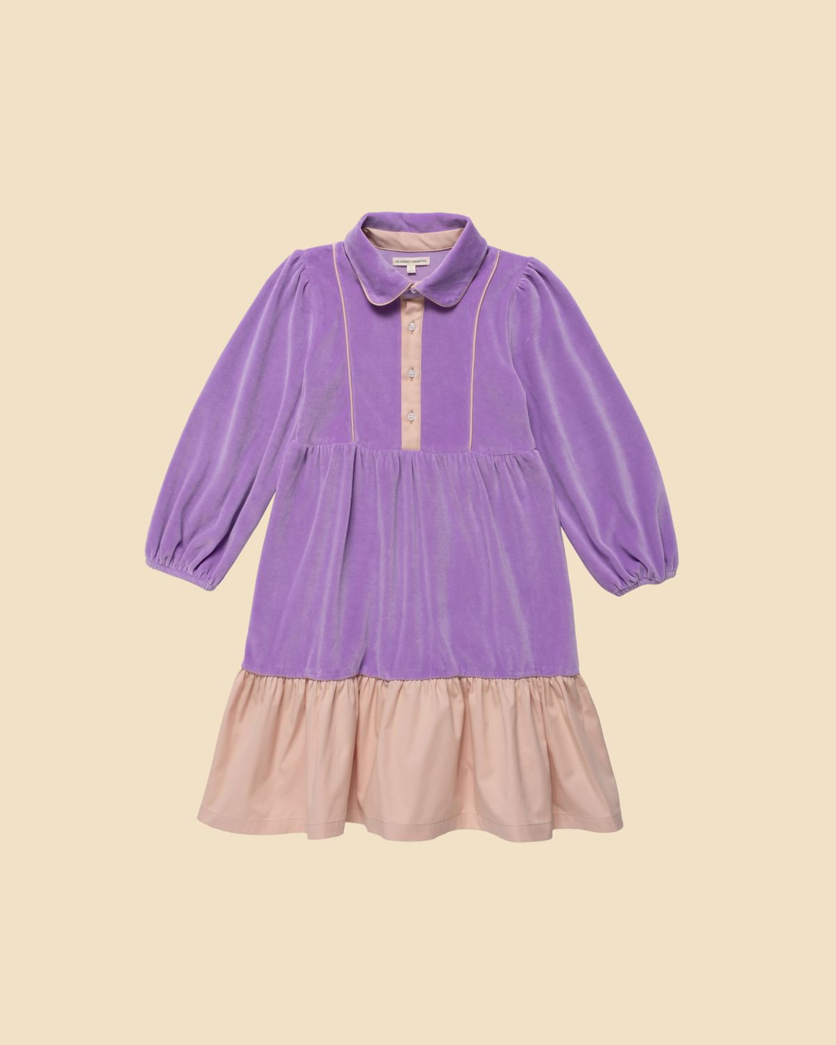 Violet Colorblock Dress 