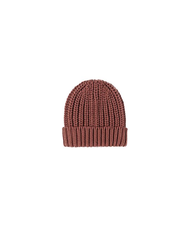 Chunky Knit Beanie Cranberry