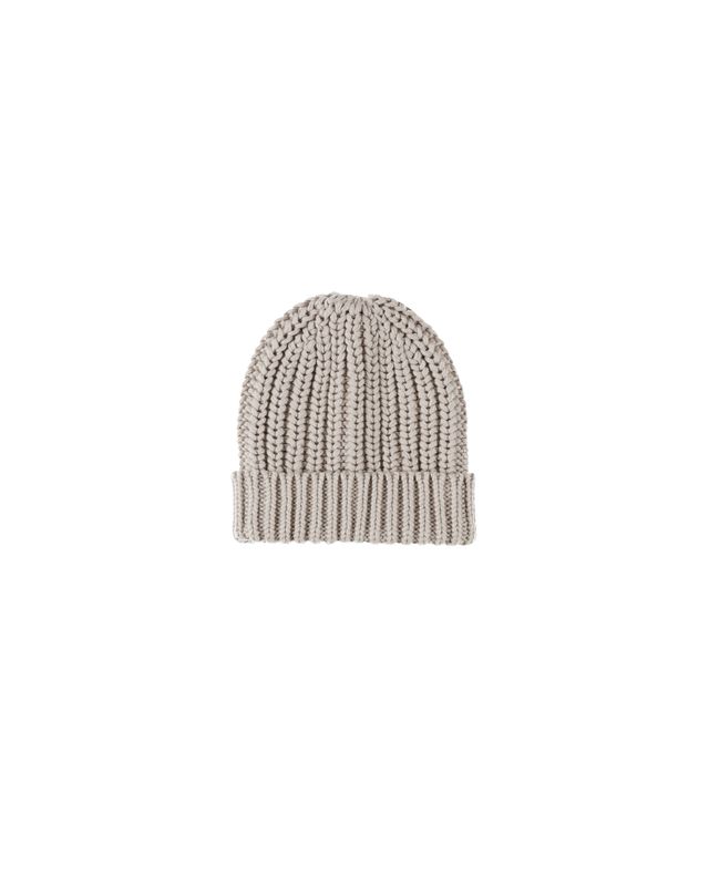 Chunky Knit Beanie Fog