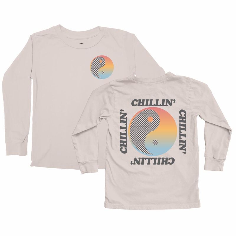 Chillin&#39; Long Sleeve Tee Cinder