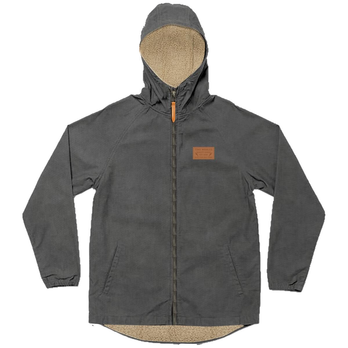 Nomad Trench Jacket Washed Black Denim