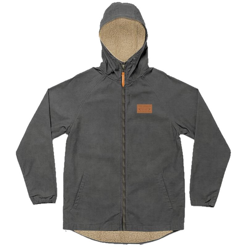 Nomad Trench Jacket Washed Black Denim