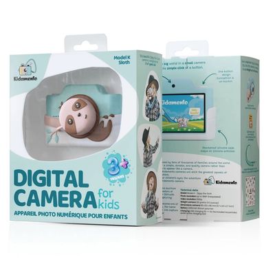 Zippy the Sloth - Kids Digital Camera - Model K