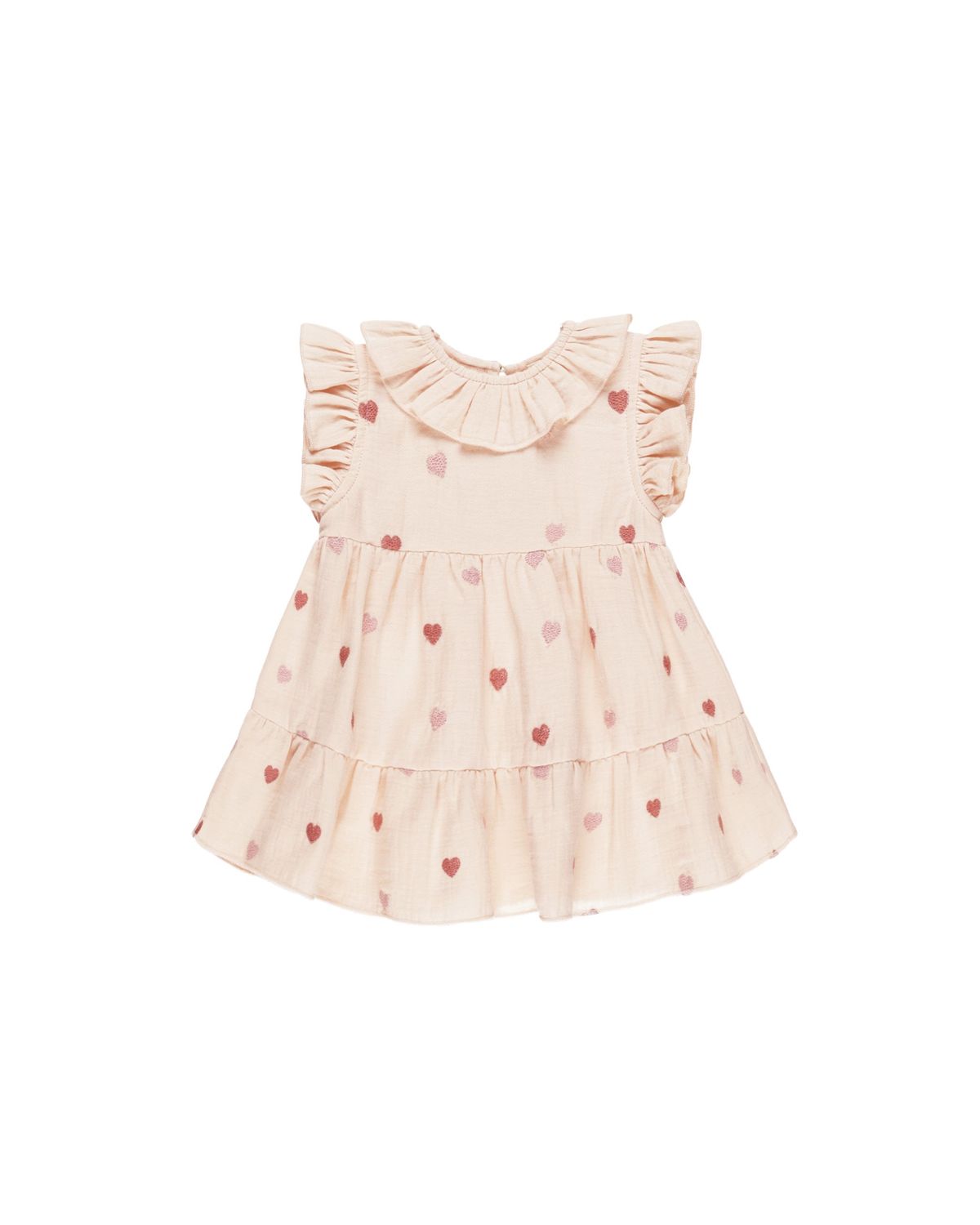 Charlotte Baby Dress Heart Embroidery