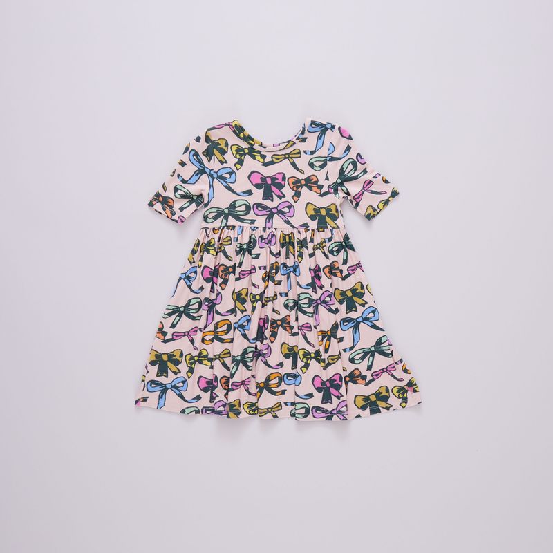 Bamboo Steph Dress Multi Bows