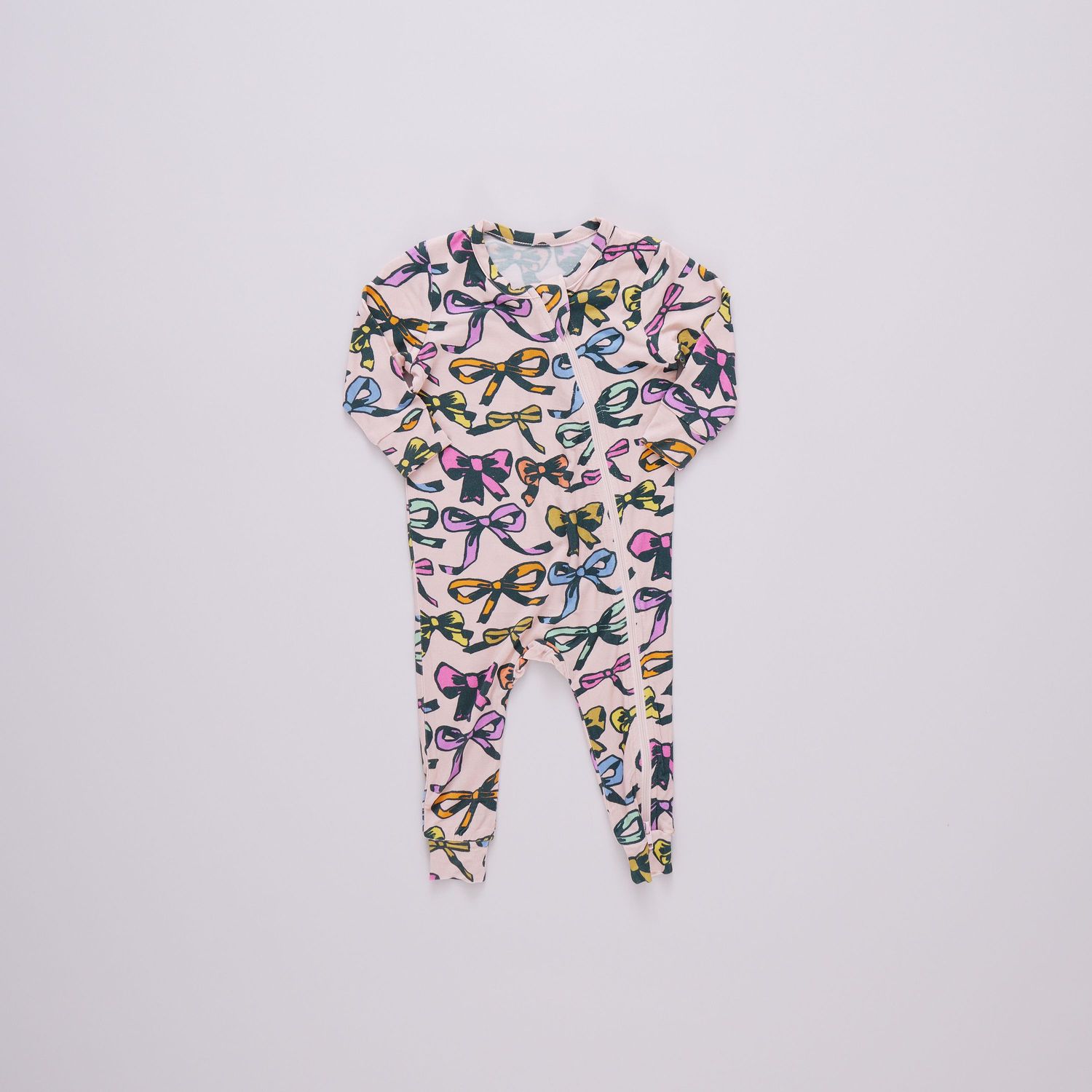Bamboo Romper Multi Bows