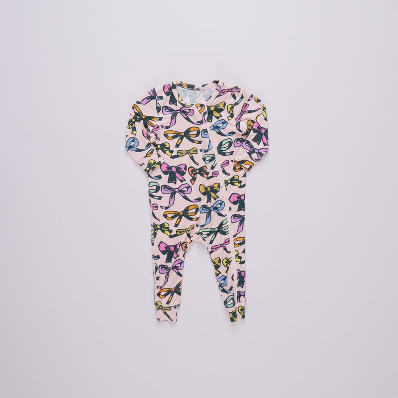Bamboo Romper Multi Bows