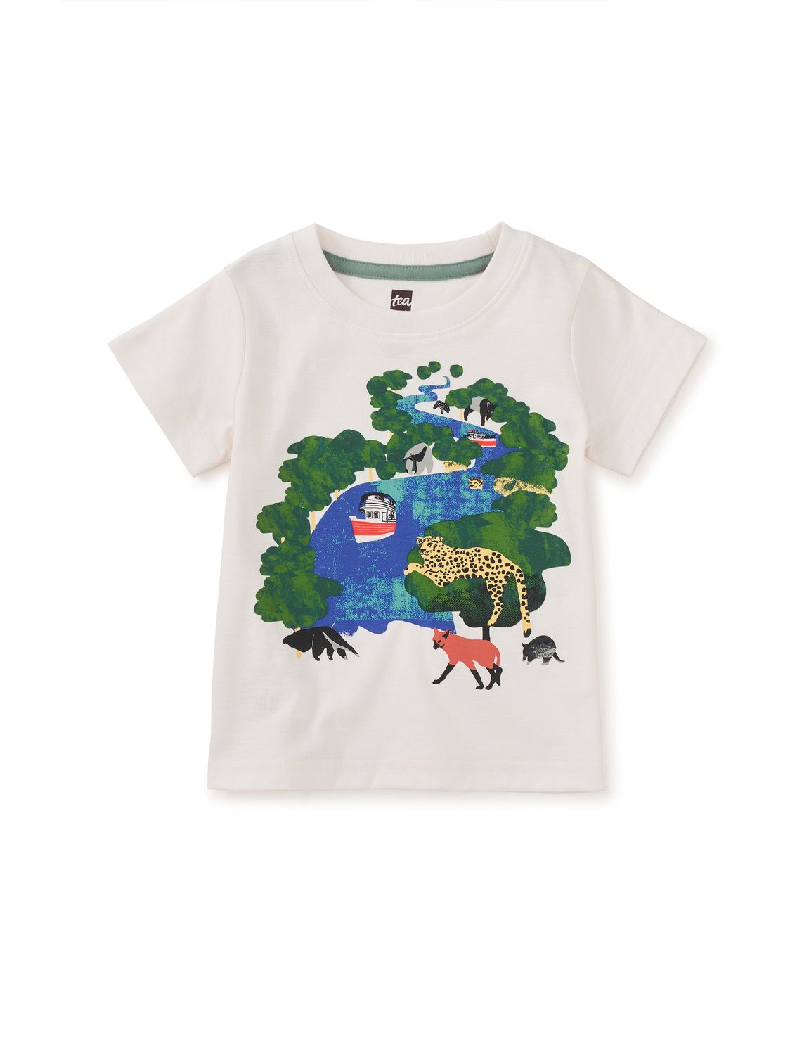 Amazon Scenic Graphic Baby Tee Chalk
