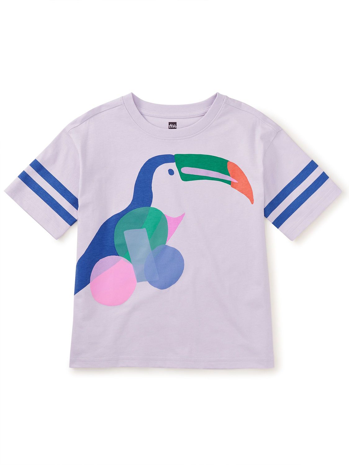Toucan Sporty Graphic Tee Lotus Purple
