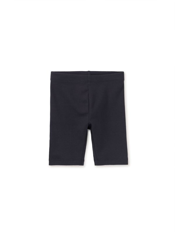 Ribbed Bike Shorts Indigo